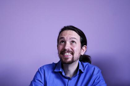 El secretario general de Podemos, Pablo Iglesias, en 2016