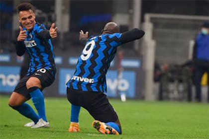 Lautaro Martínez y Romelu Lukaku, dos referentes futbolísticas de Inter.