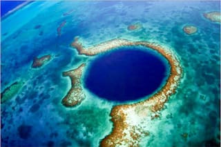 Los científicos aseguran que el Gran Agujero Azul de Belice esconde un secreto que pocos conocen