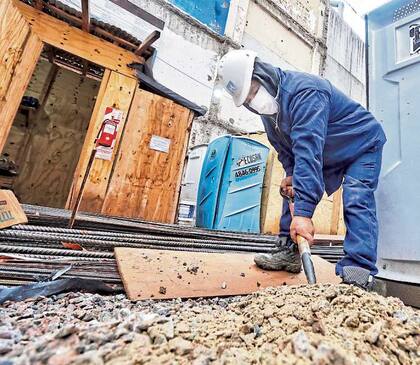 El sector de la construcción, uno de los más castigados