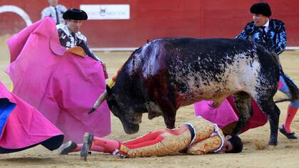 El segoviano de 29 años hizo una mala maniobra frente a la bestia