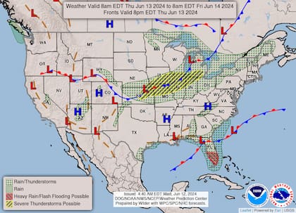 El seguimiento del Servicio Meteorológico Nacional de la tormenta que afecta al sur de Florida