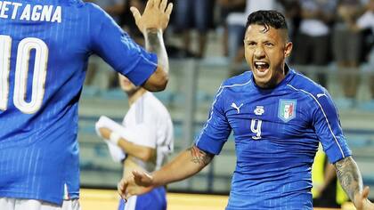 Tres gritos de Lapadula, ante San Marino