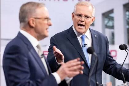 El segundo debate de los candidatos decepcionó a los australianos