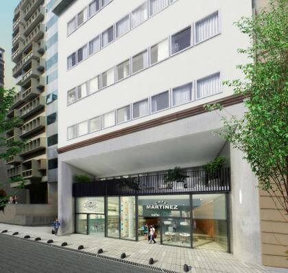 El segundo edificio que reconvertirá se construyó en la década del 70