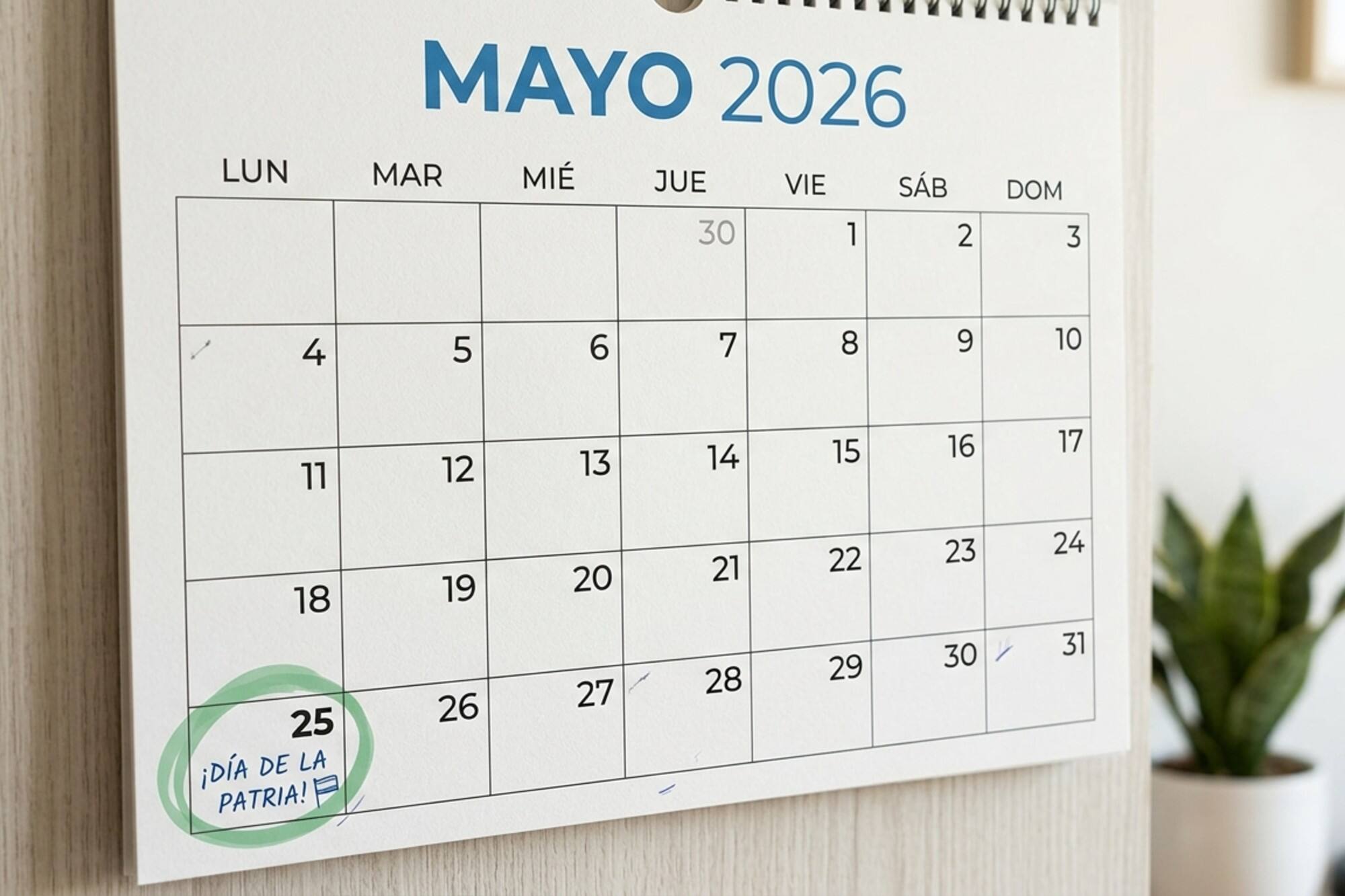El lunes 25 de mayo será feriado inamovible por la Revolución de Mayo y abrirá un fin de semana largo — image 5