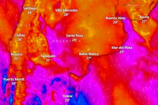 Soleado, con pocas nubes y una máxima de 31° C: así estará el clima este domingo, según el último informe del SMN