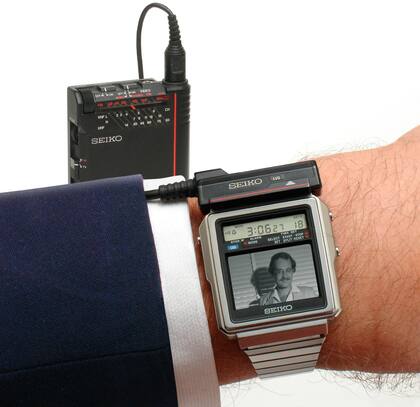 El Seiko TV Watch de 1982