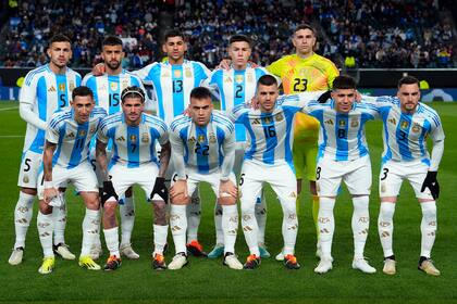 El seleccionado argentino venció 3 a 0 a El Salvador. (AP Photo/Matt Slocum)