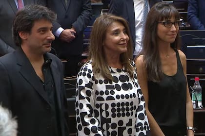 Marisa Graham en el Senado, en septiembre de 2020, durante la ceremonia en que se aprobó su designación al frente de la Defensoría de los Derechos de los Niños, Niñas y Adolescentes