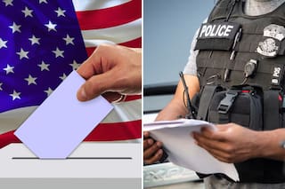 El proyecto de ley de California que prohibiría a los agentes del ICE en los centros de votación