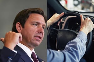 Prohibido tener el celular en la mano al conducir en Florida: la nueva ley de Ron DeSantis