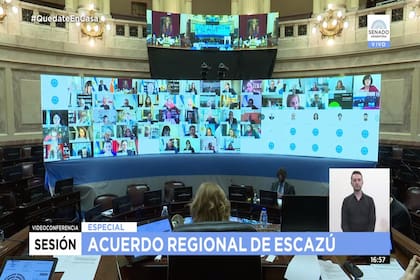 El Senado raificó por unanimidad el Acuerdo de Escazú