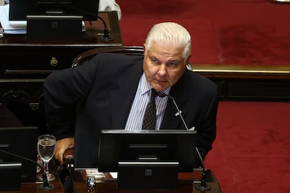 El senador Agustín Monteverde (LLA-CABA)