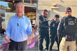 El senador Alex Padilla instó a los residentes a "protestar con la billetera" para apoyar a comercios migrantes