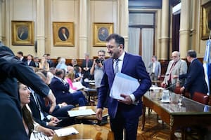 El senador Eduardo Kueider