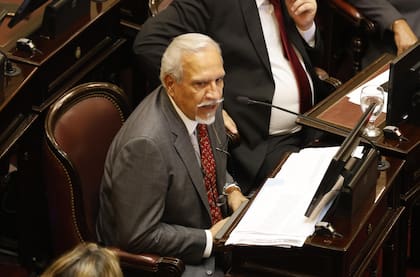 El senador Juan Carlos Romero, por Salta