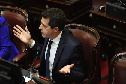 El senador kirchnerista Eduardo "Wado" de Pedro