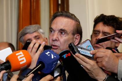 El Senador Miguel Pichetto