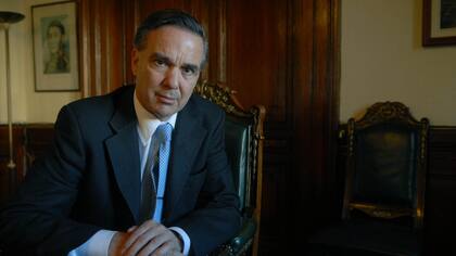 El senador y jefe de bloque del PJ, Miguel Pichetto