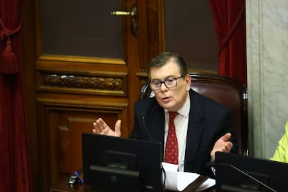 El senador nacional Gerardo Zamora, exgobernador y hombre fuerte de Santiago del Estero