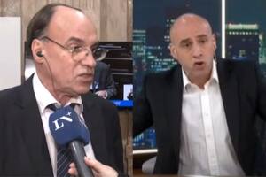 El senador Pablo Blanco y el periodista Esteban Trebucq mantuvieron un fuerte cruce durante una entrevista