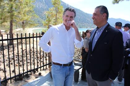 El senador Padilla es muy cercano al gobernador Newsom