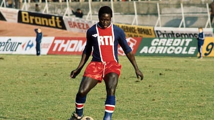 El senegalés nacionalizado francés Adams en acción, en su paso por PSG