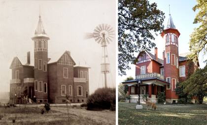 El señorial casco de El Retiro, ayer y hoy.