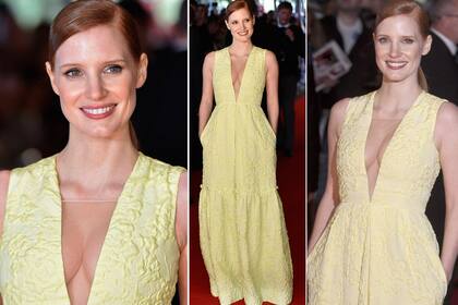 El sensual estilo de Jessica Chastain