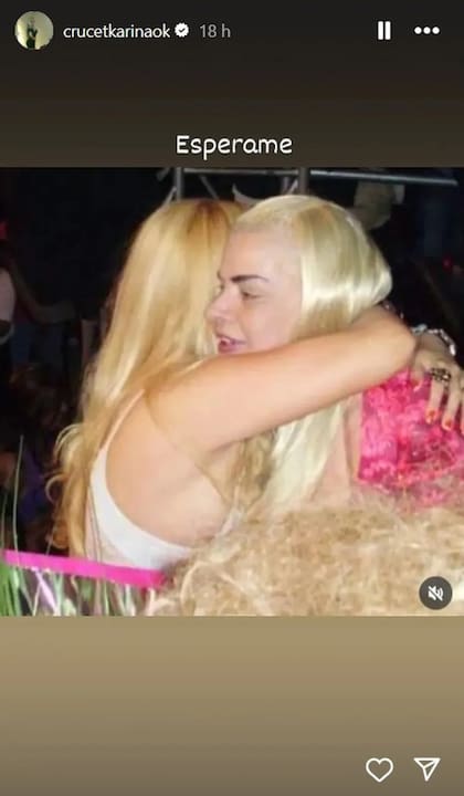 El sentido posteo que realizó Karina, la hija de Lía Crucet en medio del delicado momento de salud que atraviesa la cantante (Foto: Instagram @crucetkarinaok)