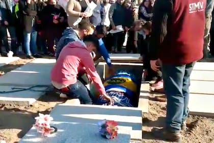 El sepelio de Facundo Astudillo