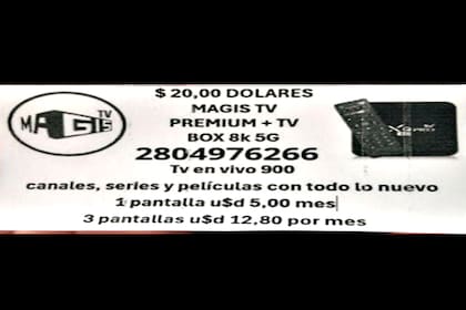 El servicio de Magis TV eran ofrecidos en los locales de la empresa UV Mundo Digital