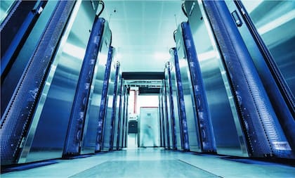 El Servicio Meteorológico calcula el pronóstico utilizando máquinas ultrapoderosas conocidas como "supercomputadoras"