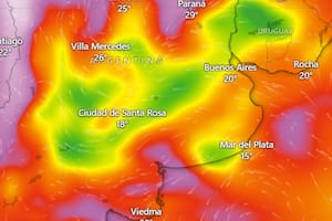 Avanza un frente con fuertes tormentas eléctricas: cómo estará el clima este sábado
