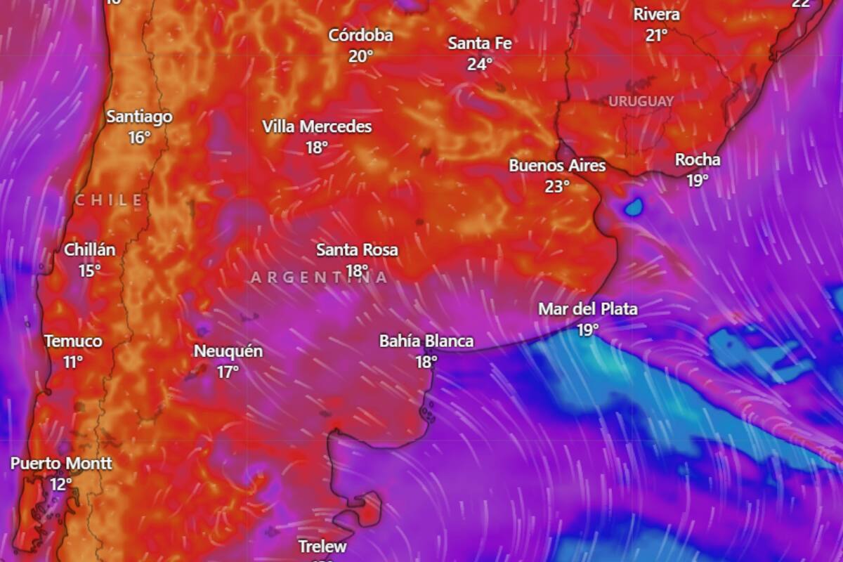 As chuvas estão voltando. quando as tempestades retornarem a Buenos Aires, segundo a última previsão do SMN; As chuvas estão voltando. quando as tempestades retornarem a Buenos Aires, segundo a última previsão do SMN;