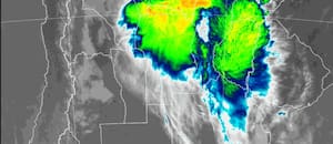 A qué hora llegarían las tormentas a Buenos Aires este jueves, según el SMN