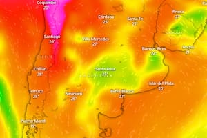 Lluvias, nubes y una máxima debajo de los 30° C: así estará el clima este sábado