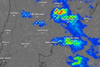 Nublado, inestable y con tormentas: así estará el clima este domingo, según el último informe del SMN
