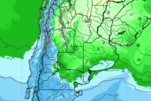 El Servicio Meteorológico Nacional anunció como será el clima en las próximas dos semanas