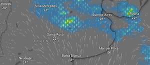 Cuándo llegan las tormentas y el frío, según el Servicio Meteorológico Nacional