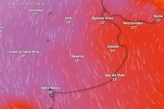 Avanza un frente con fuertes vientos: estas son las tres provincias afectadas