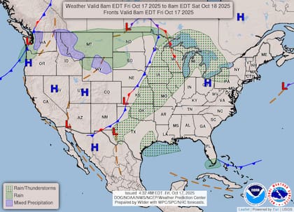 El Servicio Meteorológico Nacional informó que un sistema de baja presión dejará un frente estacionario en la zona donde los esquiadores quedaron sepultados por la avalancha