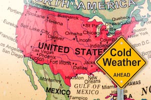 Clima en EE.UU. hoy, 19 de diciembre, y el fin de semana: nieve en Nueva York, lluvias en California y otras alertas