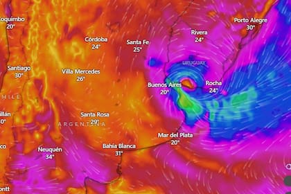 El Servicio Meteorológico Nacional registra una probabilidad de lluvia de hasta el 70 por ciento para la tarde del sábado