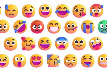 El set de emojis 3D que según Microsoft llegarían a fin de 2021
