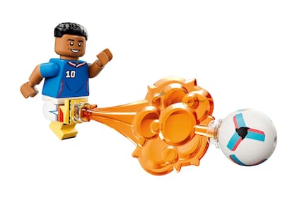 El set de Kylian Mbappé diseñado por Lego