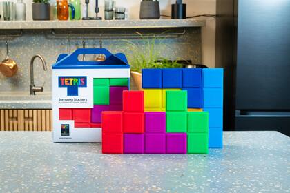 El set de recipientes para conservar alimentos es una iniciativa de Samsung y The Tetris Company, y estará a la venta en Europa a 25 euros