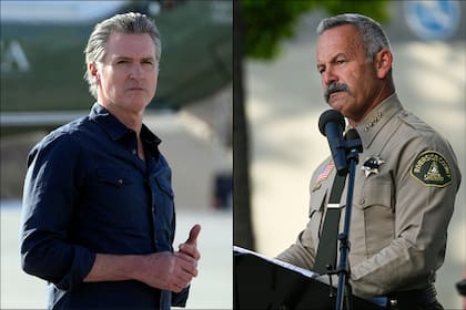 El sheriff de Riverside, Chad Bianco, es uno de los candidatos con mayor intención de voto para el cargo de gobernador que ocupa actualmente Gavin Newsom