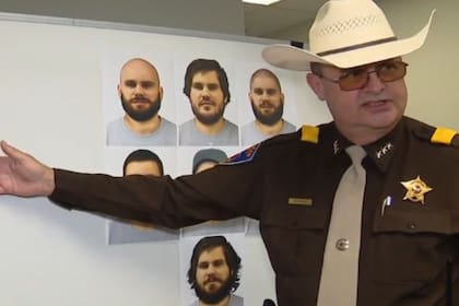 El sheriff del condado de Kaufman publicó imágenes generadas por computadora que muestran cómo podría lucir hoy McEuen